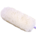 Sheepskin Wool Duster with Varnished Wood Handle